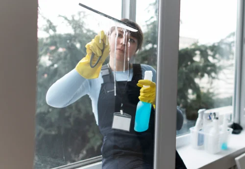 Nettoyage de vitres intérieures et extérieures à Salinelles